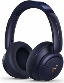 Anker Soundcore Life Q30 Bluetooth Kablosuz Kulak Üstü Kulaklık, Hibrit Aktif Gürültü Önleyici ANC, 40 Saat Çalma, Midnight Blue (A3028)