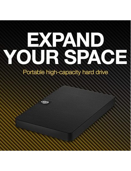 Seagate Expansion Portable 1 TB Harici Sabit Disk, USB 3.0, Mac ve PC, 2 yıl Rescue Services (Veri Kurtarma), STKM1000400