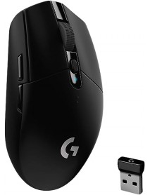 Logitech G G305 LIGHTSPEED Kablosuz Oyuncu Mouse, 12.000 DPI HERO Sensör, 6 Programlanabilir Tuş, 1 ms Bildirim Hızı, 99 gr Ağırlık, 250 Saat Pil Ömrü, Siyah