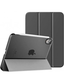 Klasse Apple Ipad Air 5. Nesil 10.9 inç 2022 Uyumlu Uyku Modlu Katlanabilir Smart Tablet Kılıf (Siyah)